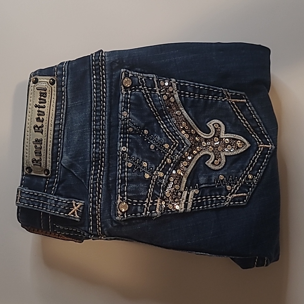 Rock Revival Leiko Skinny Sz 28